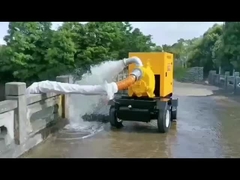 Μεγάλης χωρητικότητας ντίζελ αντλιόφορο για την αντιμετώπιση φυσικών καταστροφών και την επεξεργασία λυμάτων